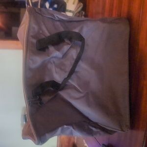 Light Gray  Men's Tote Bag
